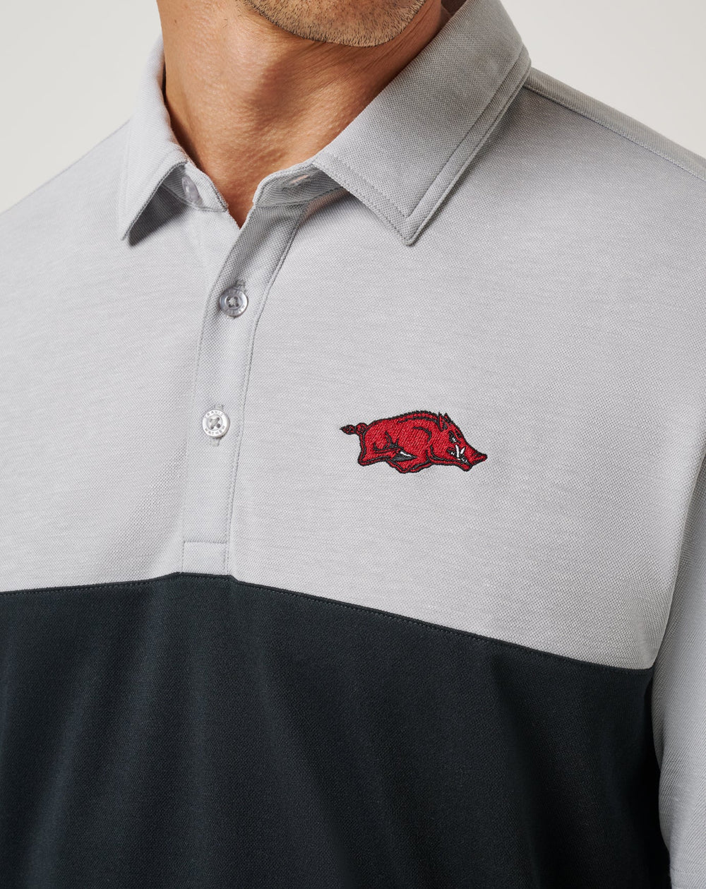 Arkansas Drop Back Polo| Travis Mathew