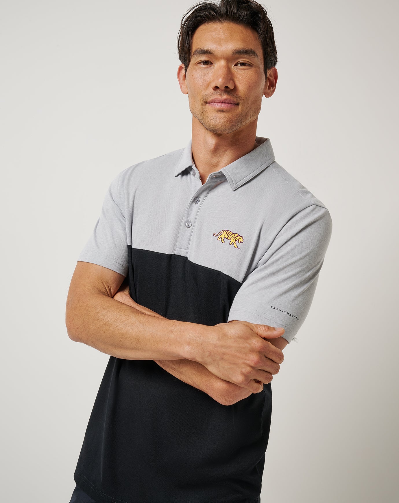 LSU Drop Back Polo| Travis Mathew