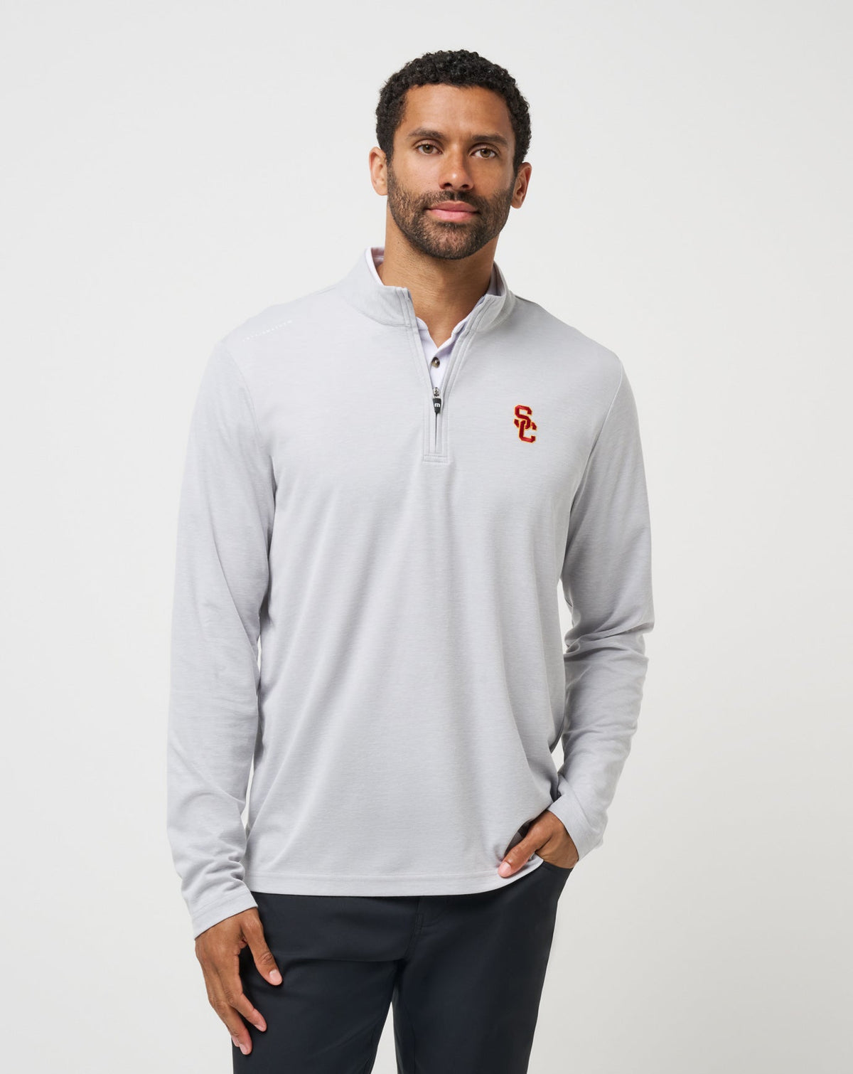 USC Time To Tailgate Quarter Zip| Travis Mathew