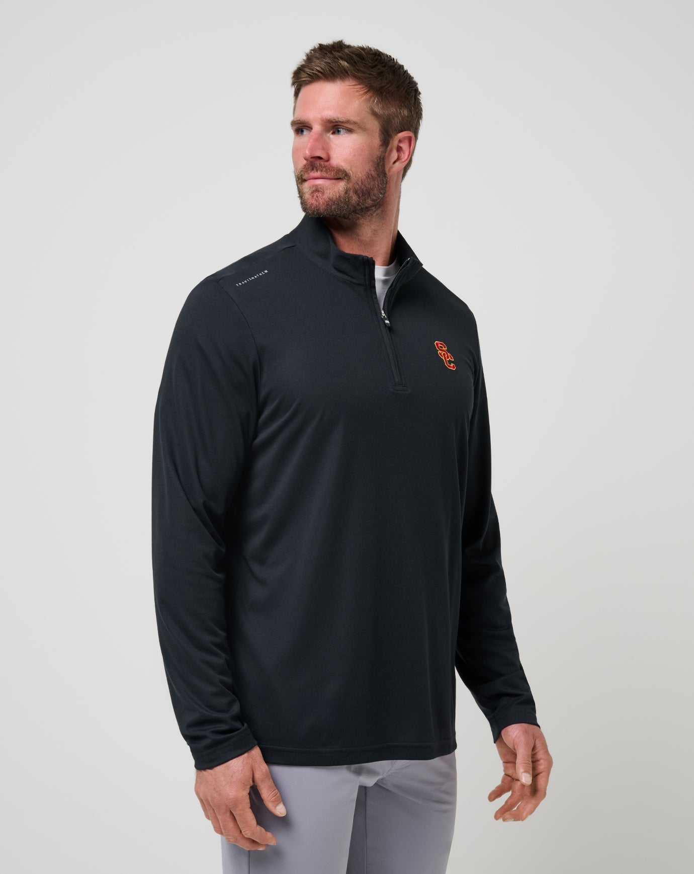 USC Time To Tailgate Quarter Zip| Travis Mathew