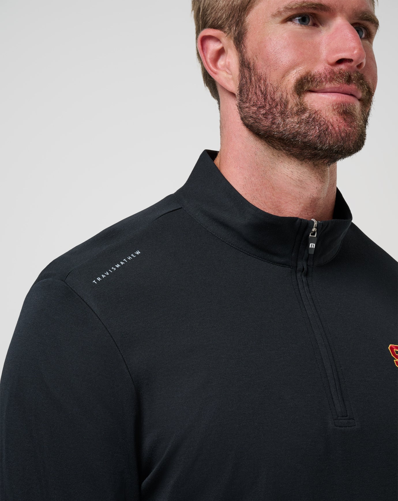 USC Time To Tailgate Quarter Zip| Travis Mathew