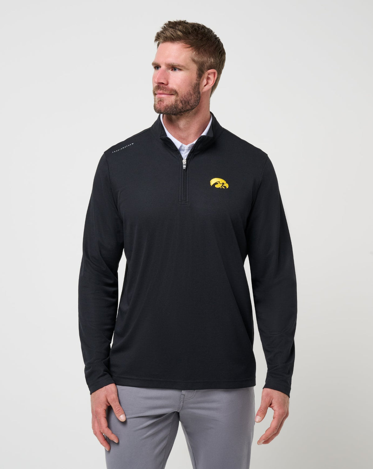 Iowa Time To Tailgate Quarter Zip| Travis Mathew