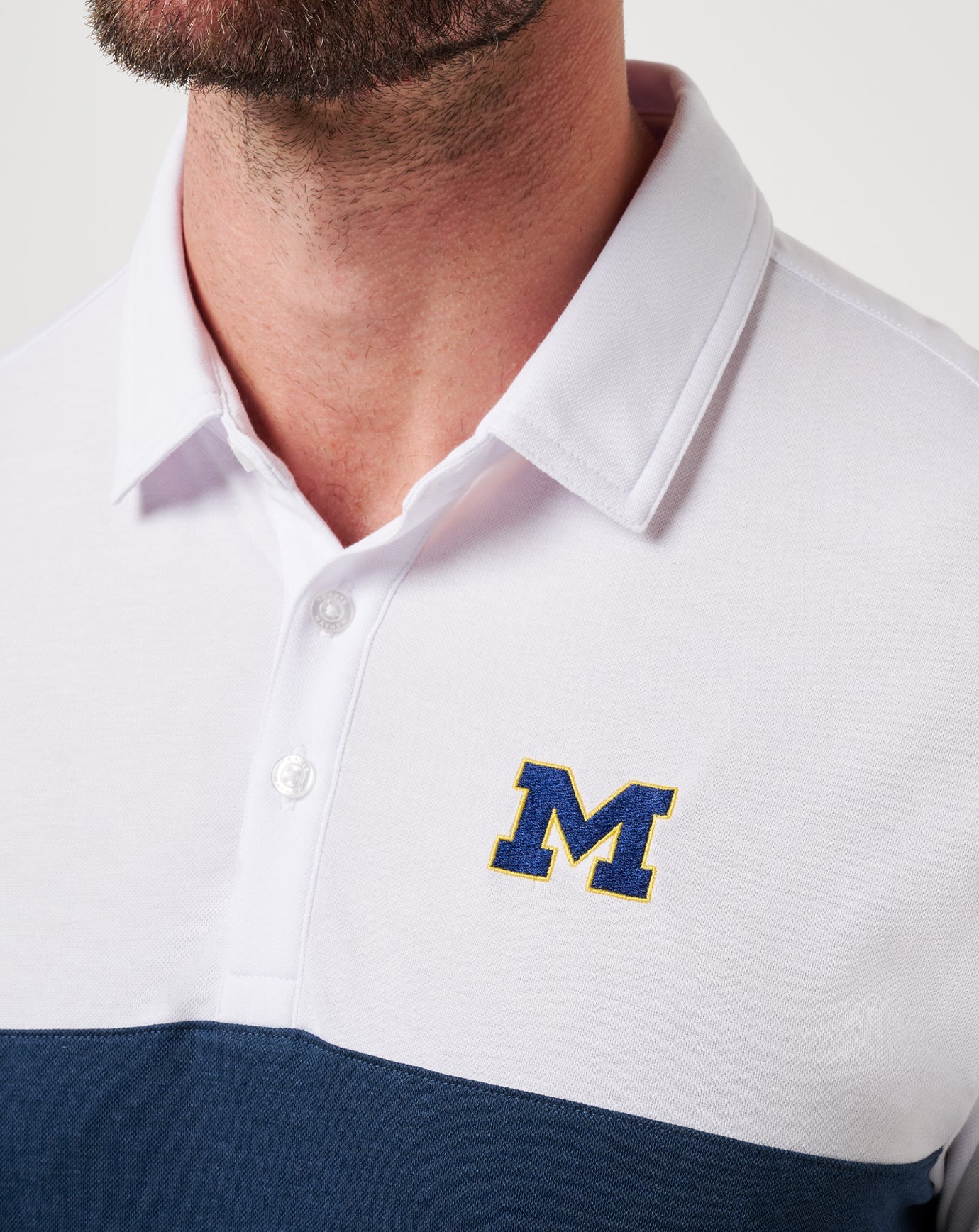 Michigan Drop Back Polo| Travis Mathew