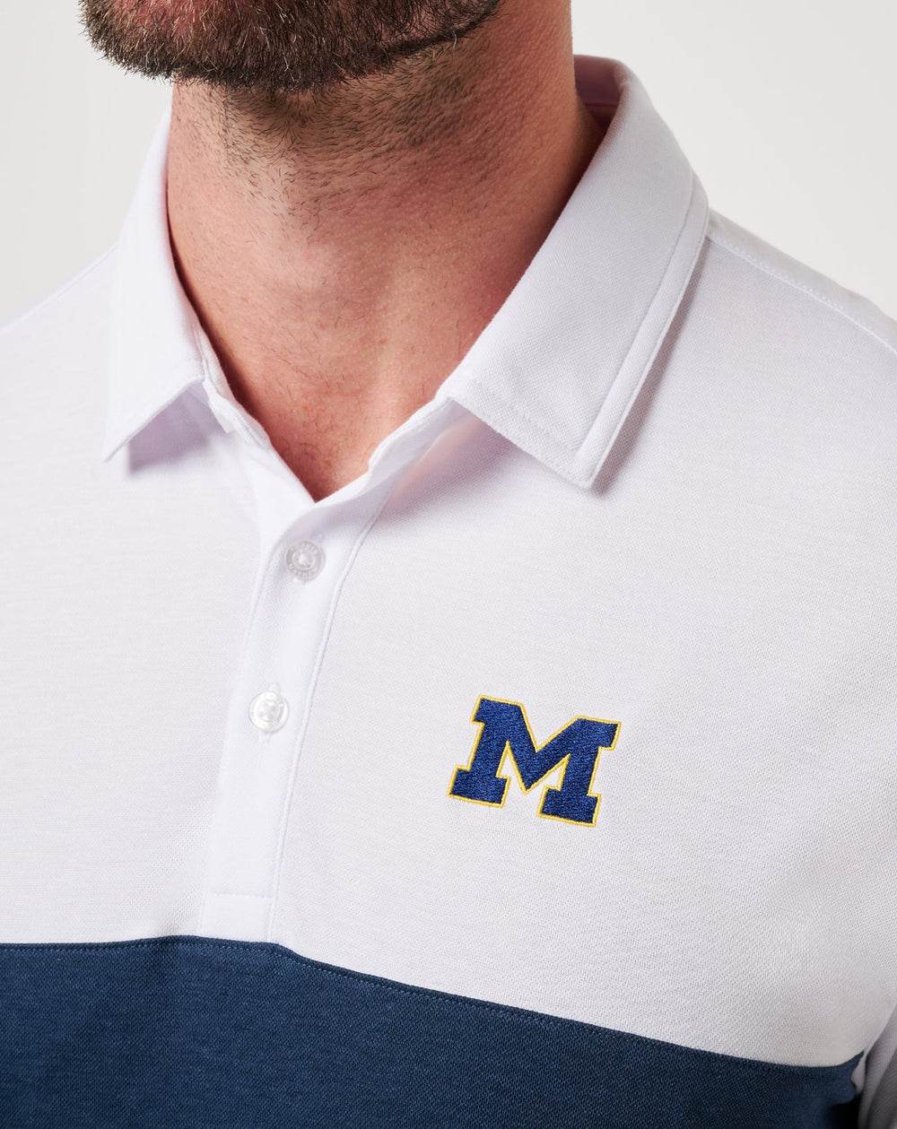 Michigan Drop Back Polo| Travis Mathew