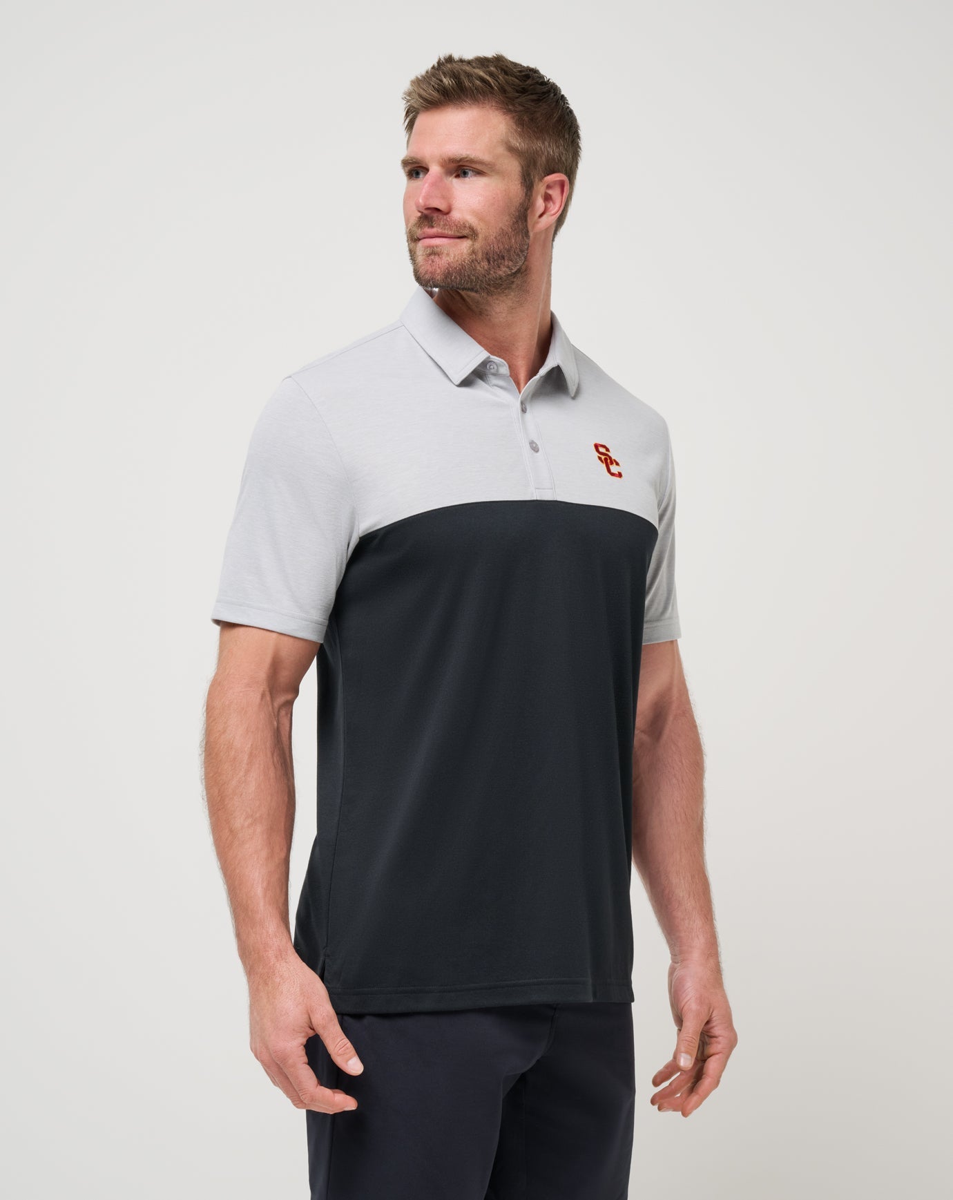USC Drop Back Polo| Travis Mathew