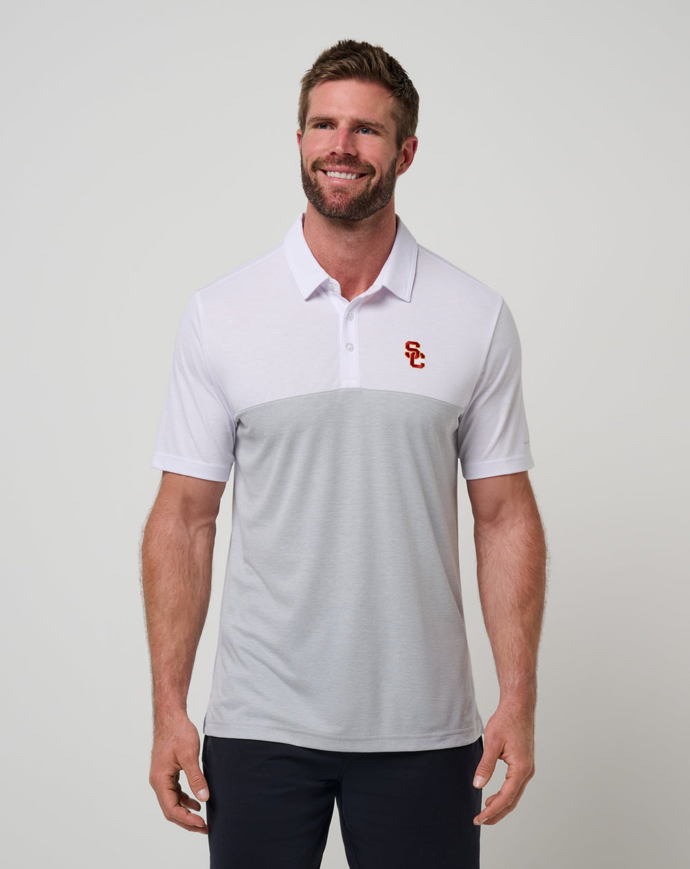 USC Drop Back Polo| Travis Mathew