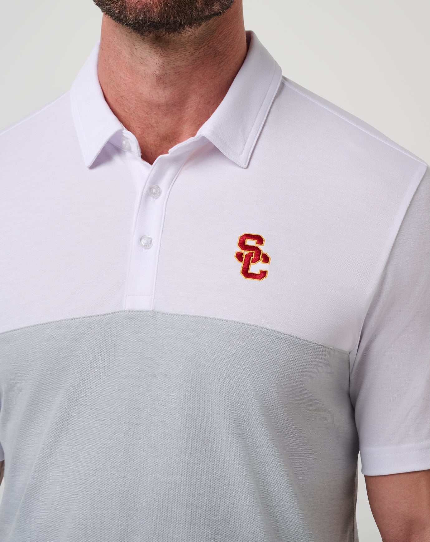 USC Drop Back Polo| Travis Mathew