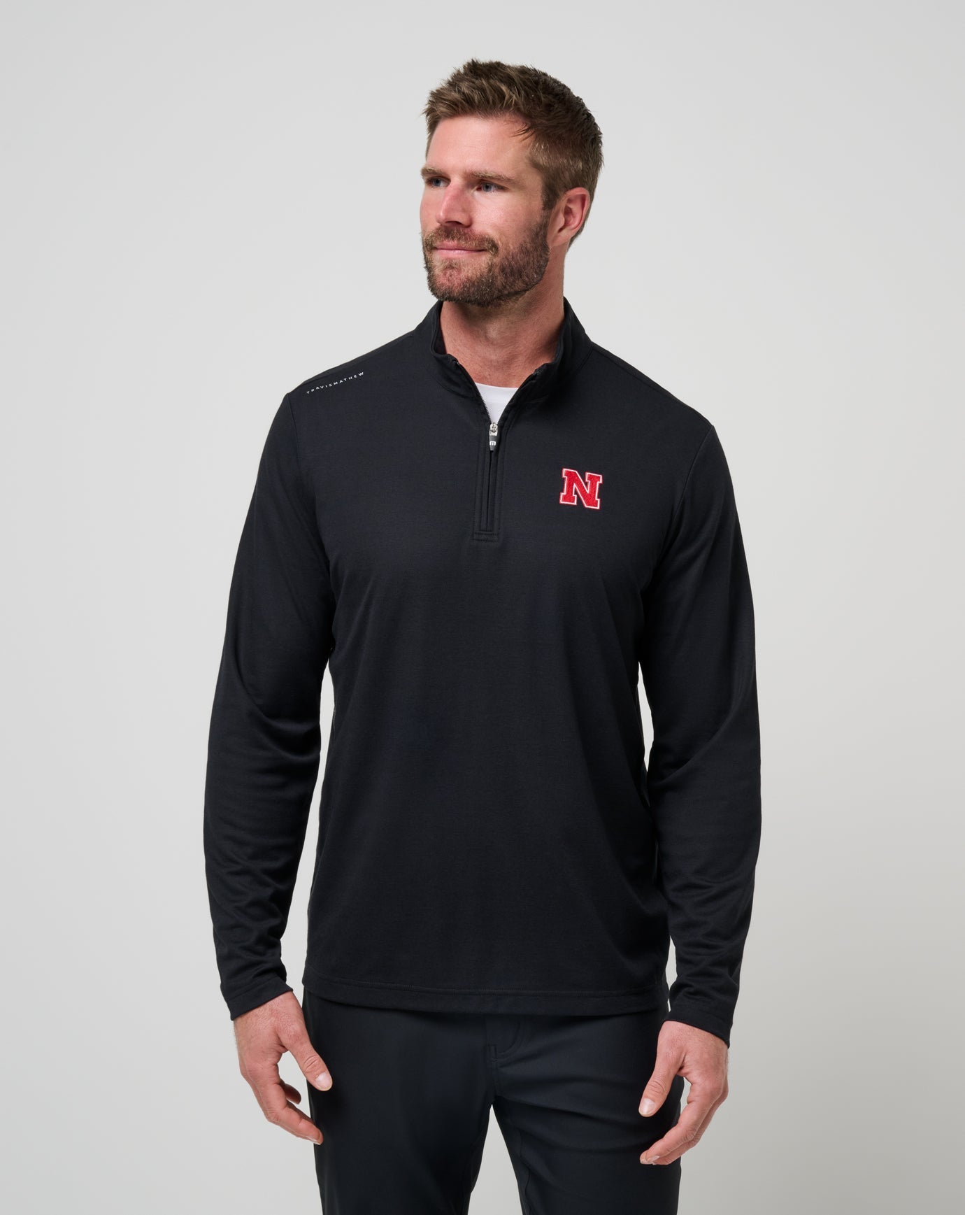 Nebraska Time To Tailgate Quarter Zip| Travis Mathew