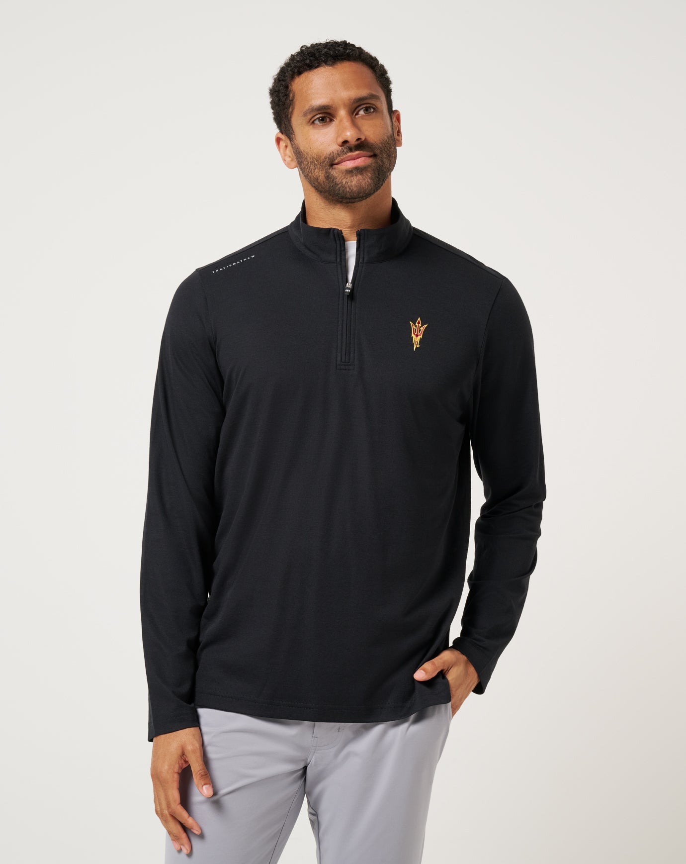 ASU Time To Tailgate Quarter Zip| Travis Mathew