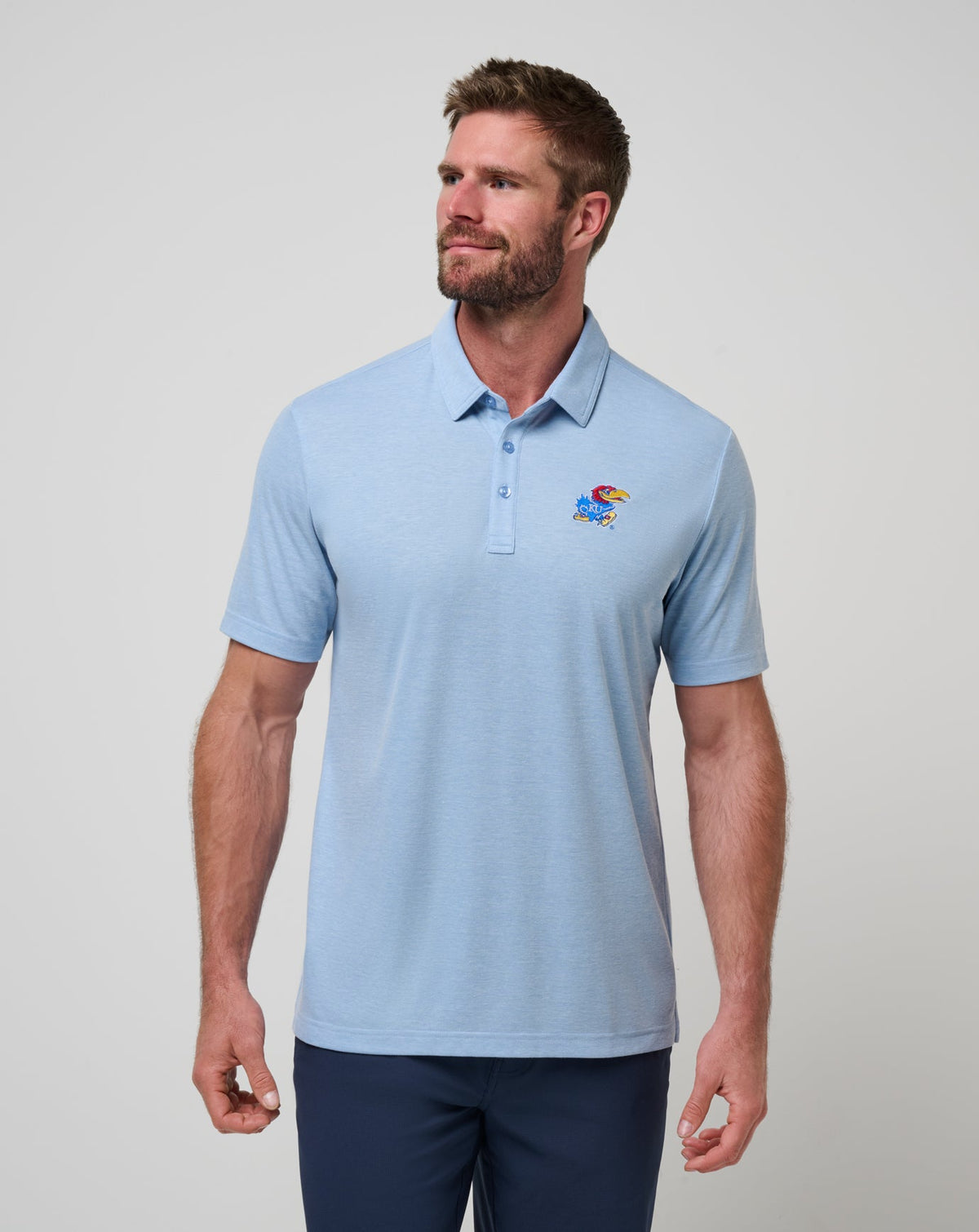 Kansas School Pride Polo| Travis Mathew