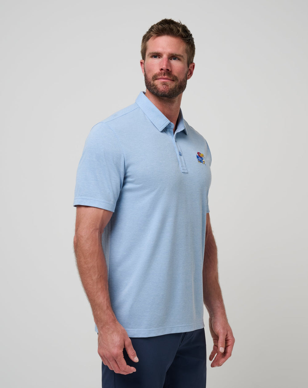 Kansas School Pride Polo| Travis Mathew