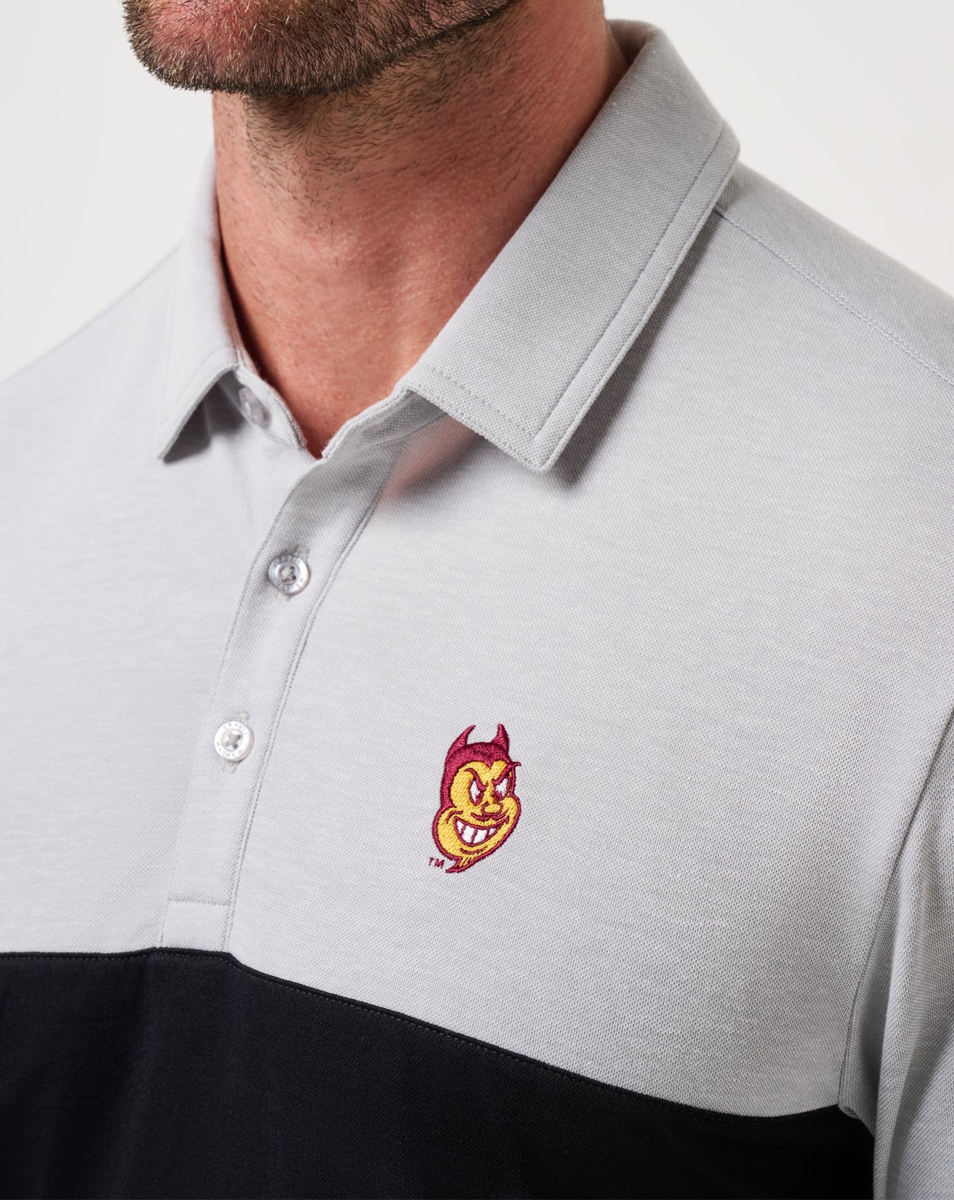 ASU Drop Back Polo| Travis Mathew