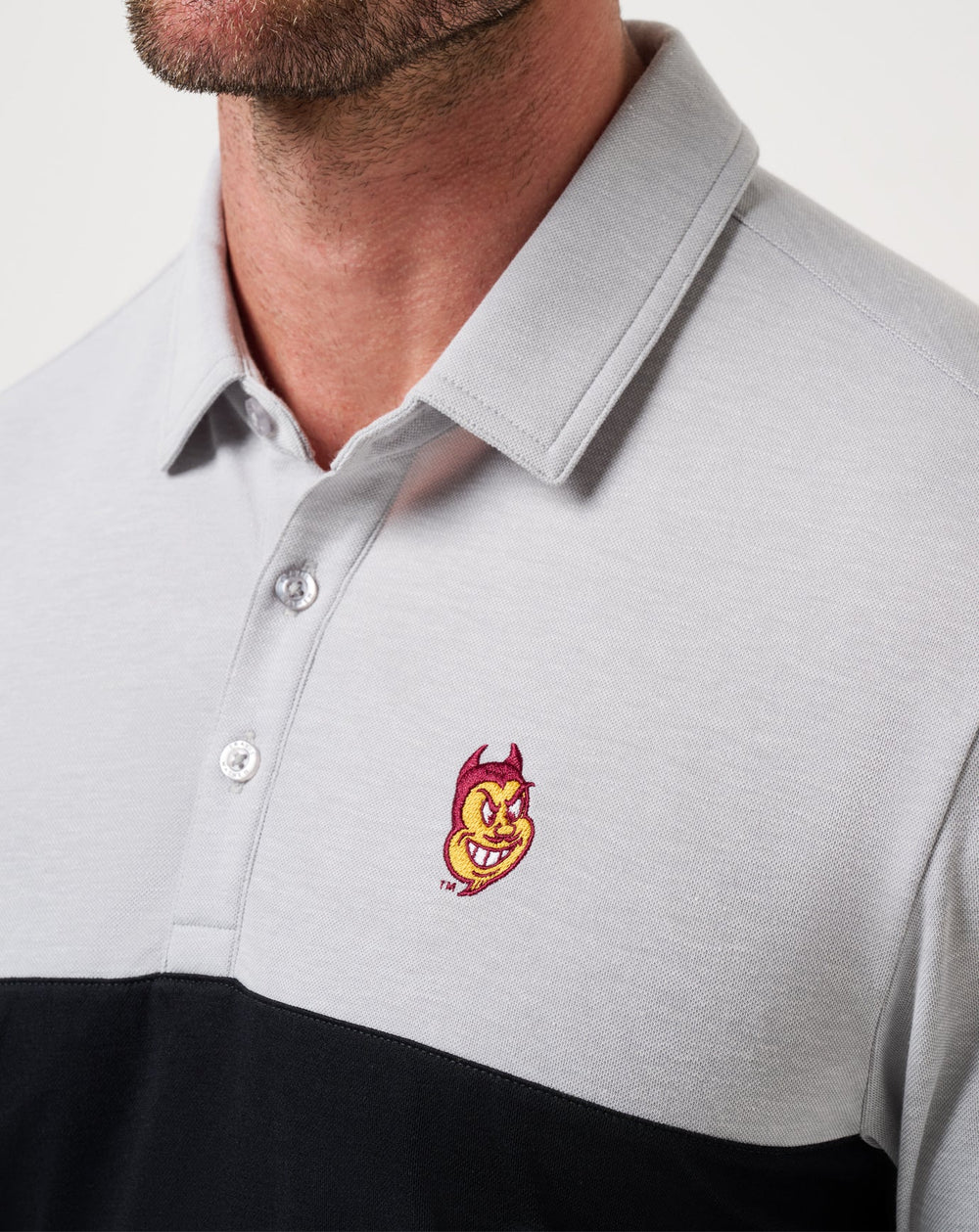 ASU Drop Back Polo| Travis Mathew