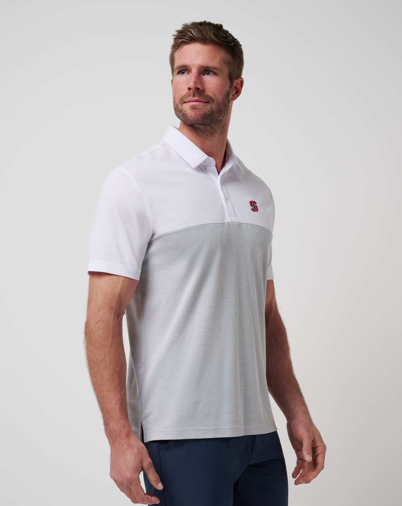 Stanford Drop Back Polo| Travis Mathew
