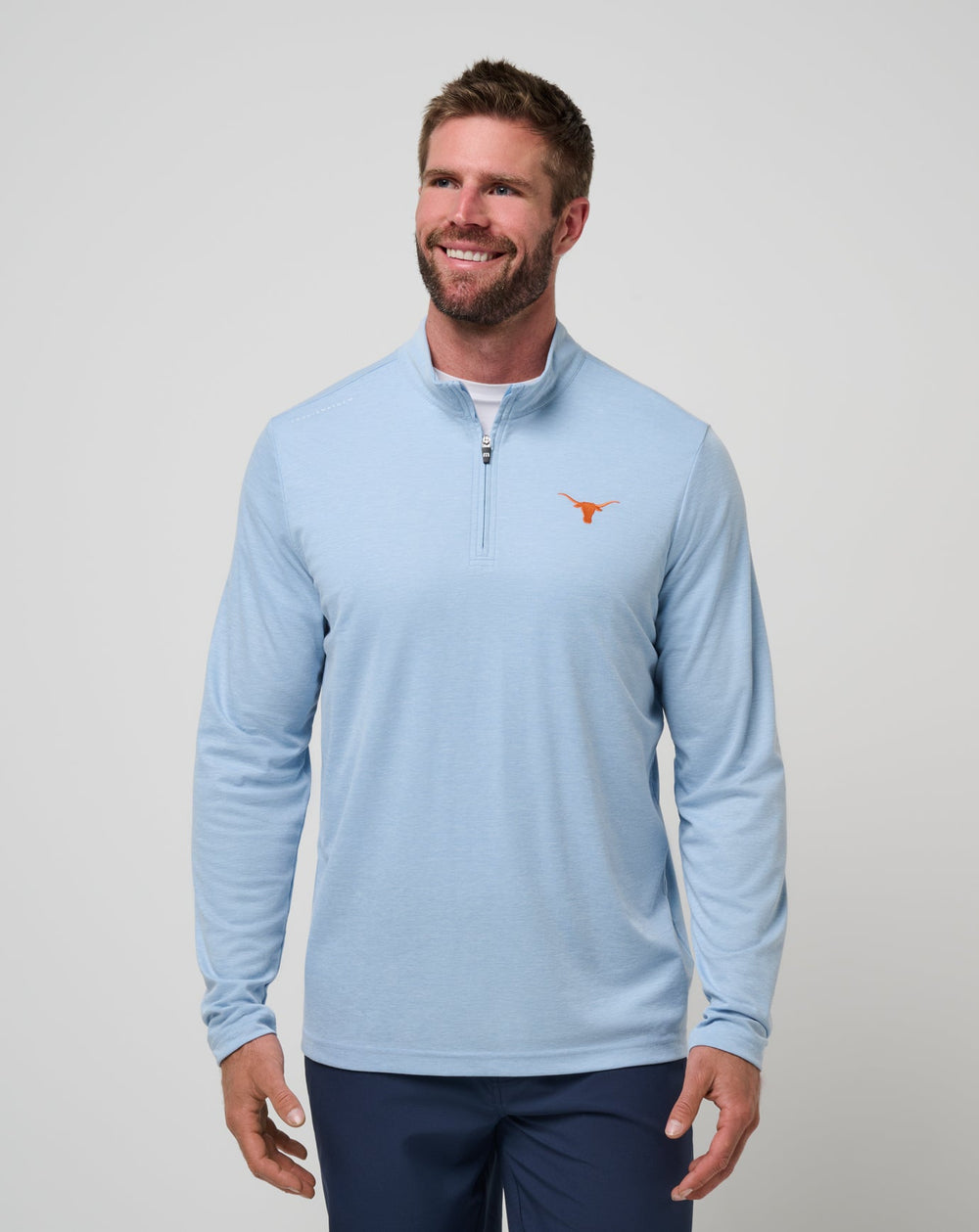 UT Austin Time To Tailgate Quarter Zip| Travis Mathew