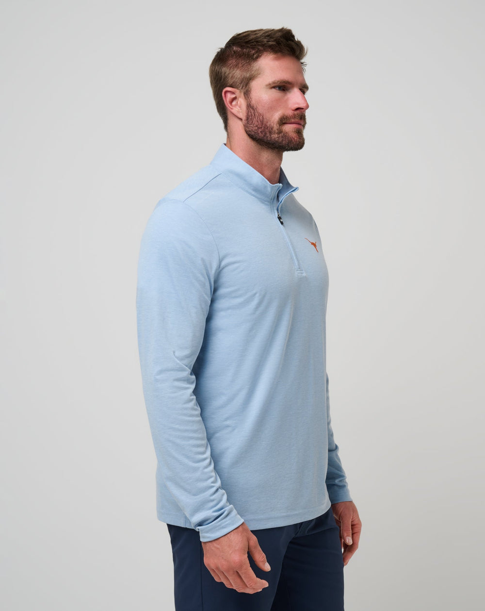 UT Austin Time To Tailgate Quarter Zip| Travis Mathew