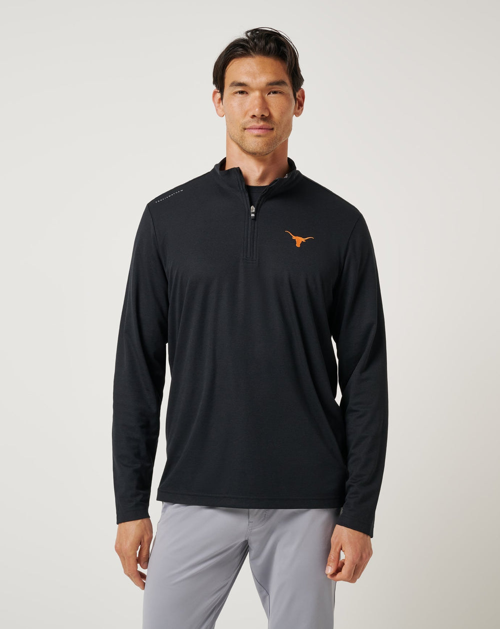 UT Austin Time To Tailgate Quarter Zip| Travis Mathew