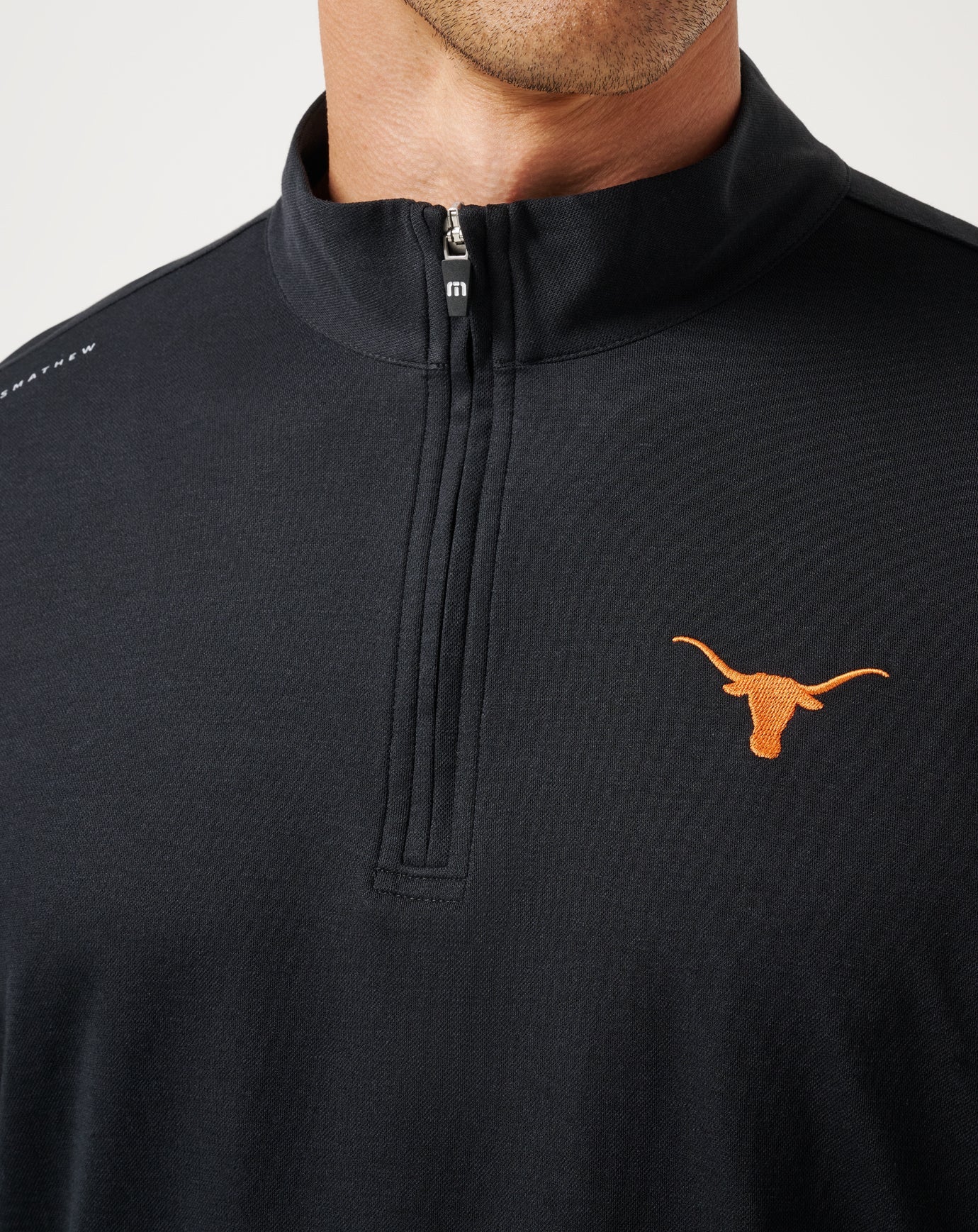 UT Austin Time To Tailgate Quarter Zip| Travis Mathew