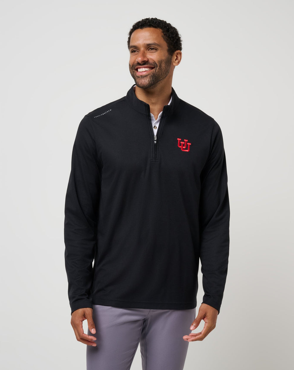 Utah Time To Tailgate Quarter Zip| Travis Mathew