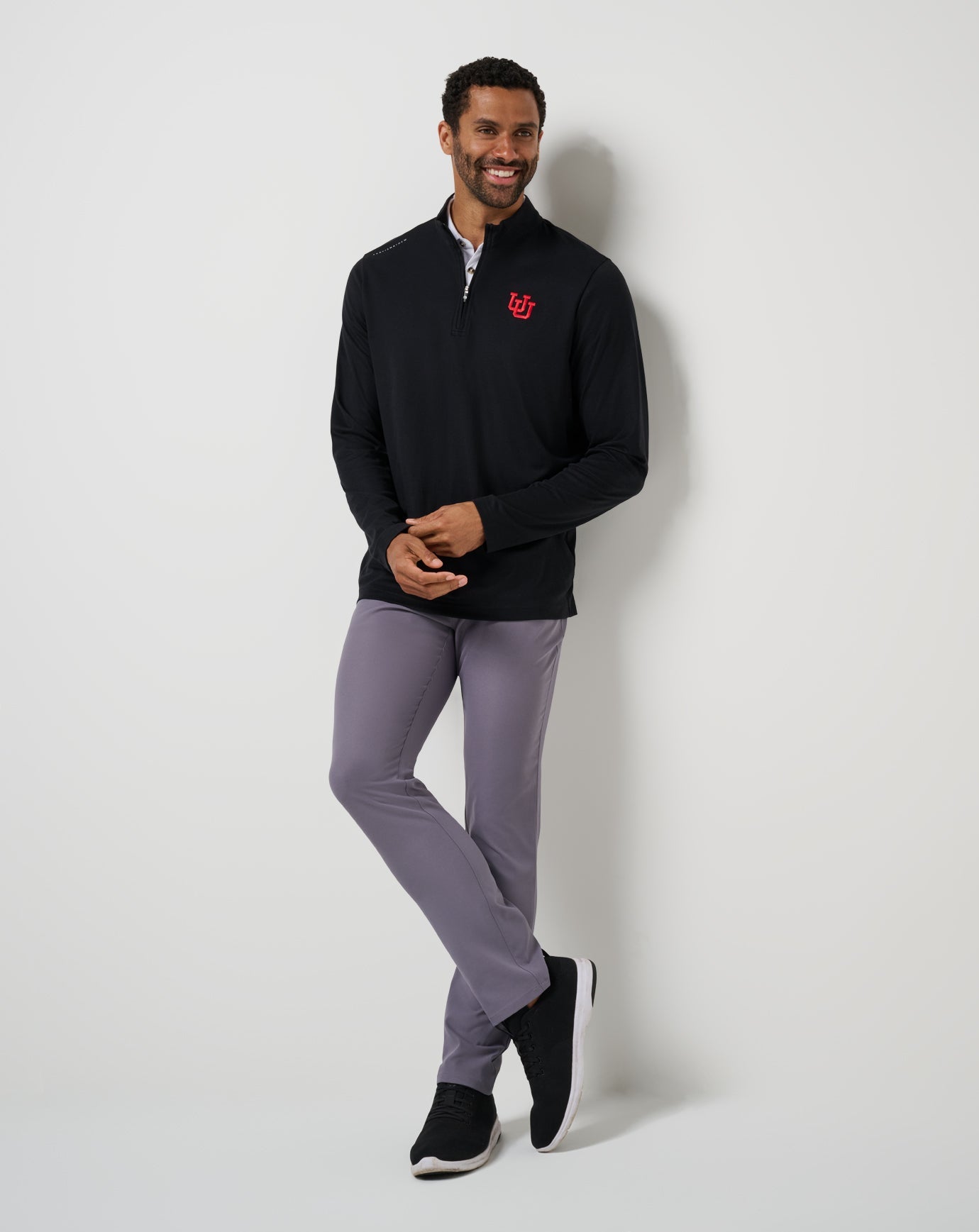 Utah Time To Tailgate Quarter Zip| Travis Mathew