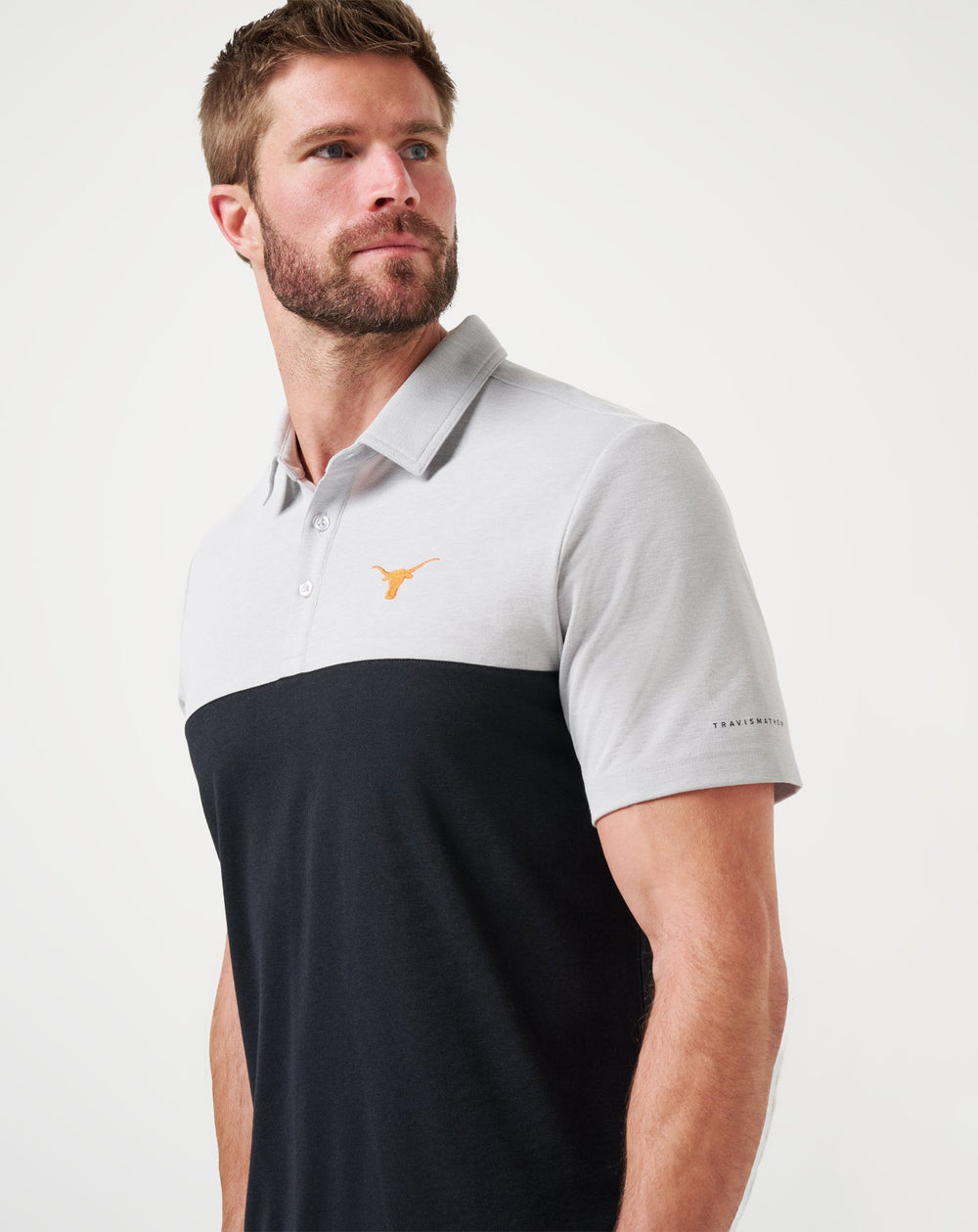 UT Austin Drop Back Polo| Travis Mathew
