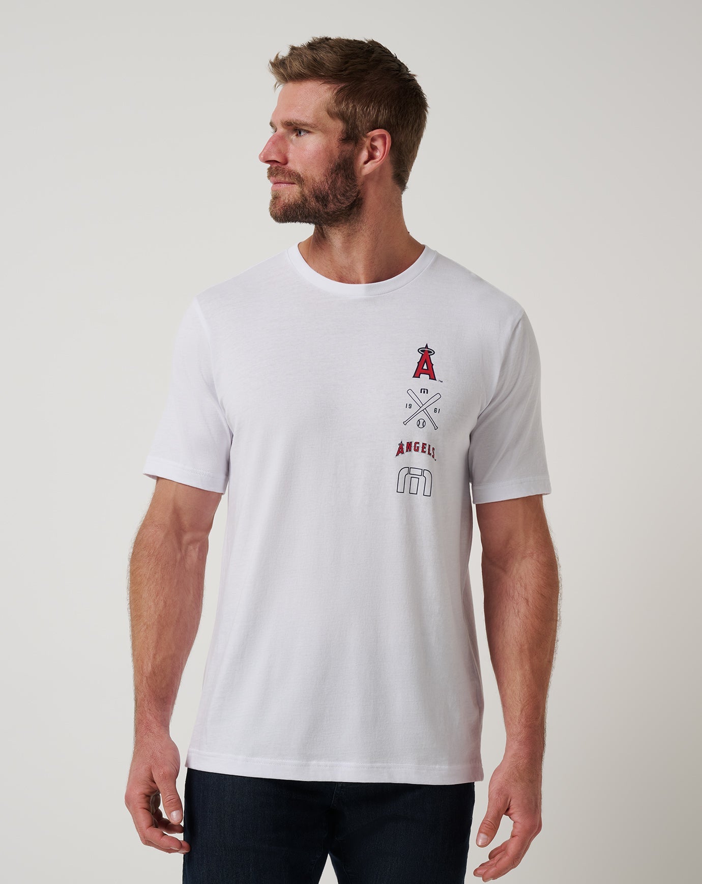Los Angeles Angels Sunset Slam 2.0 Tee| Travis Mathew