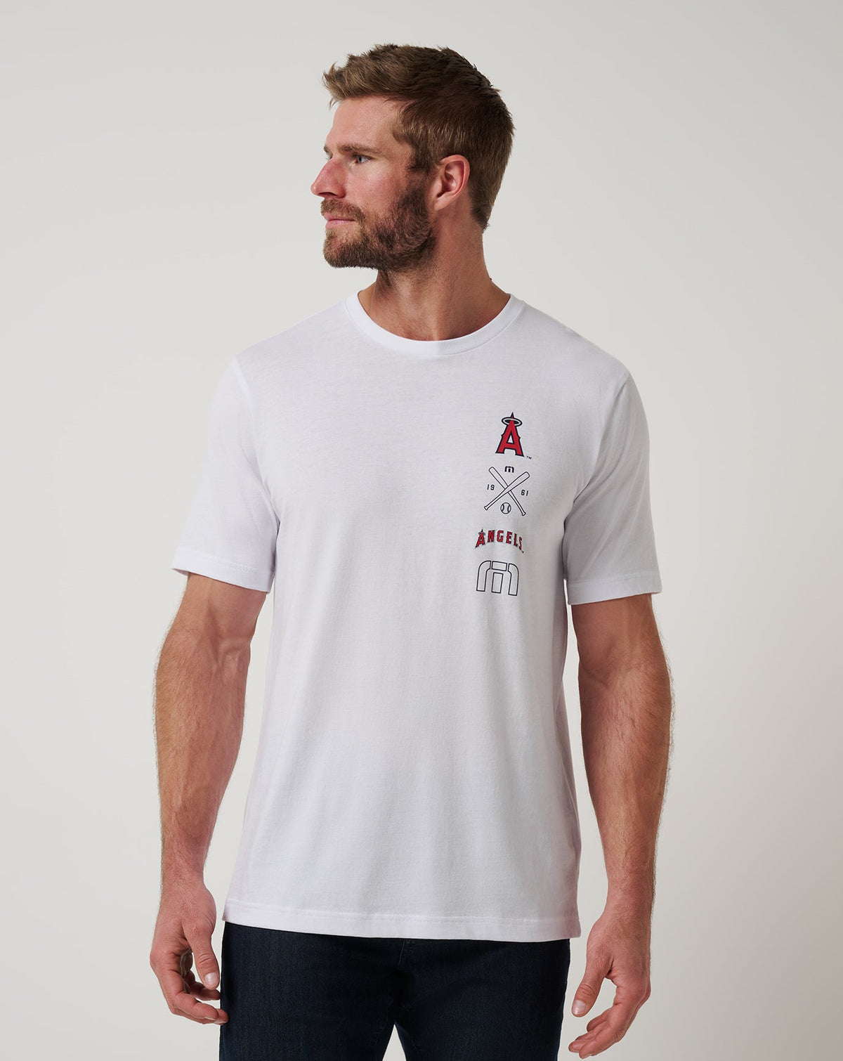 Los Angeles Angels Sunset Slam 2.0 Tee| Travis Mathew