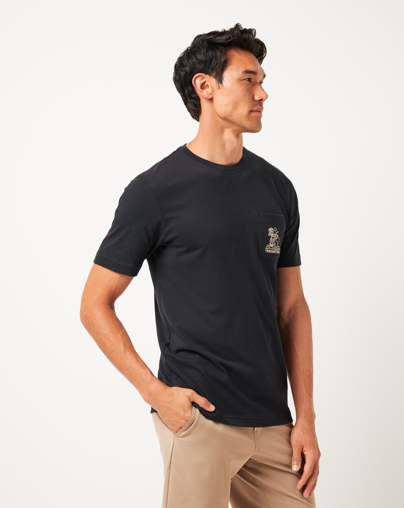 Lost Cave Pocket Tee| Travis Mathew