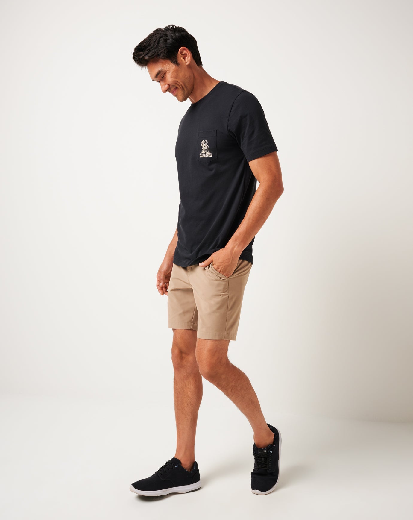 Lost Cave Pocket Tee| Travis Mathew